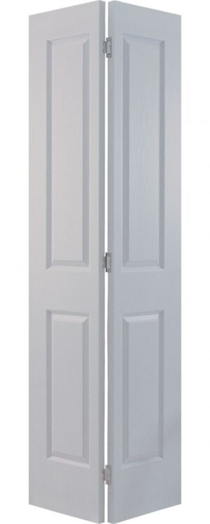Non-Glazed Bi-Fold – Moulded Panel Woodgrain Skin [Oakfield (BF18)]